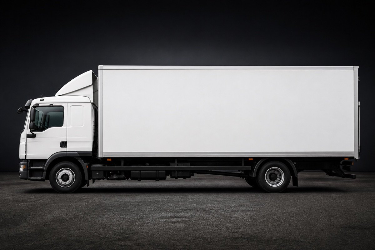 Rigid box truck