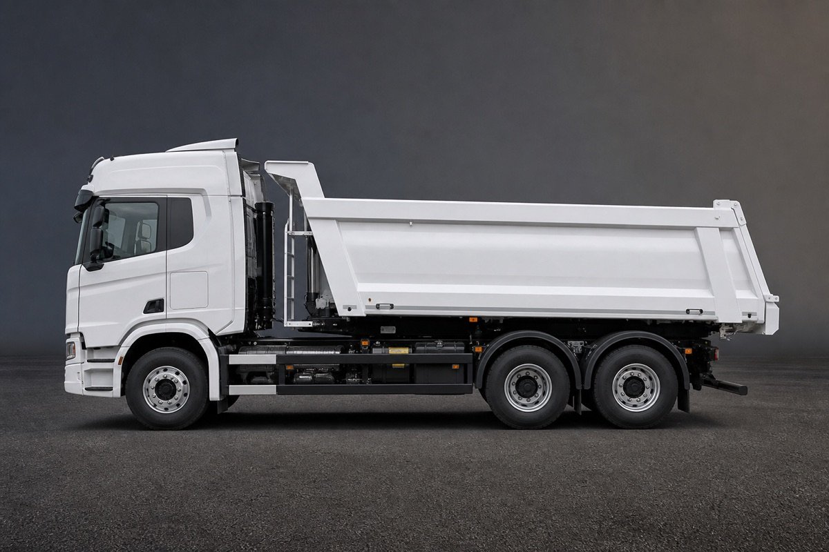 Tipper dump truck